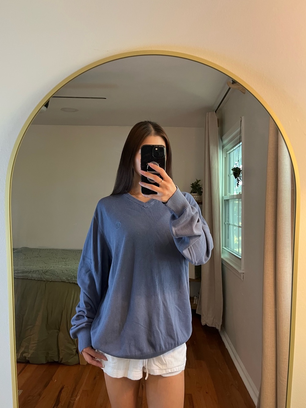 Timberland Blue V-Neck Women's Sweater